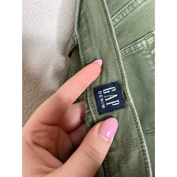 GAP True Skinny Olive Green Raw Hem Jeans Size 8/29P - Picture 12 of 12